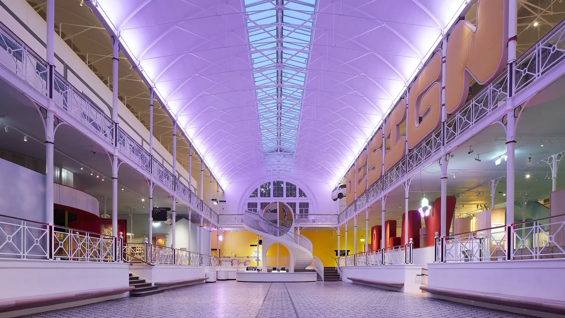 Young V&A Barrel Vaulted Roof Dynamic Illumination
