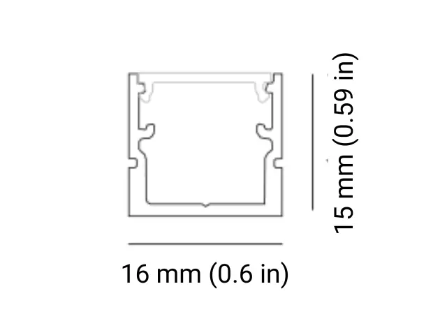 Architape Opaline M Technical Dimensions and Engineering Schematic