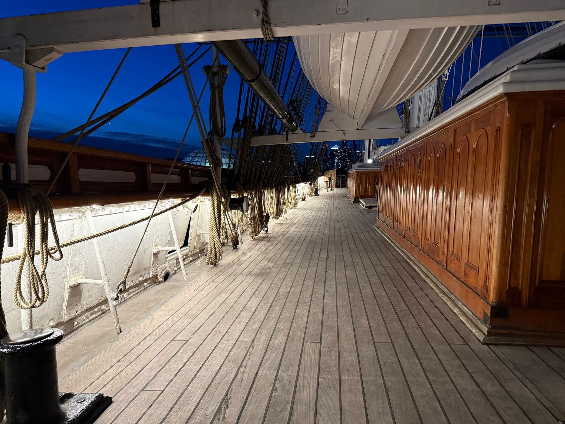 Cutty Sark Main Deck Lighting