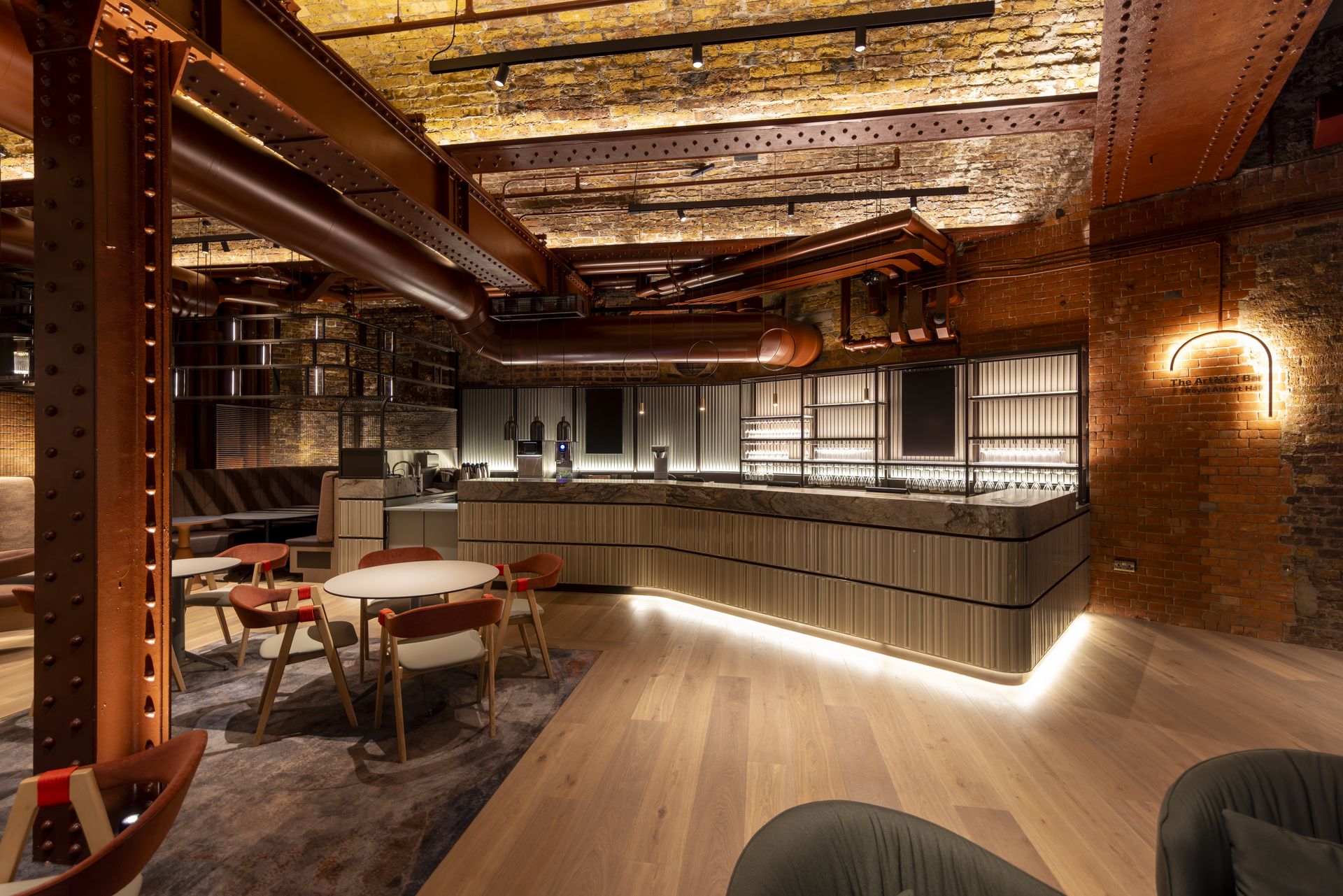 Royal Albert Hall Artists Bar Counter